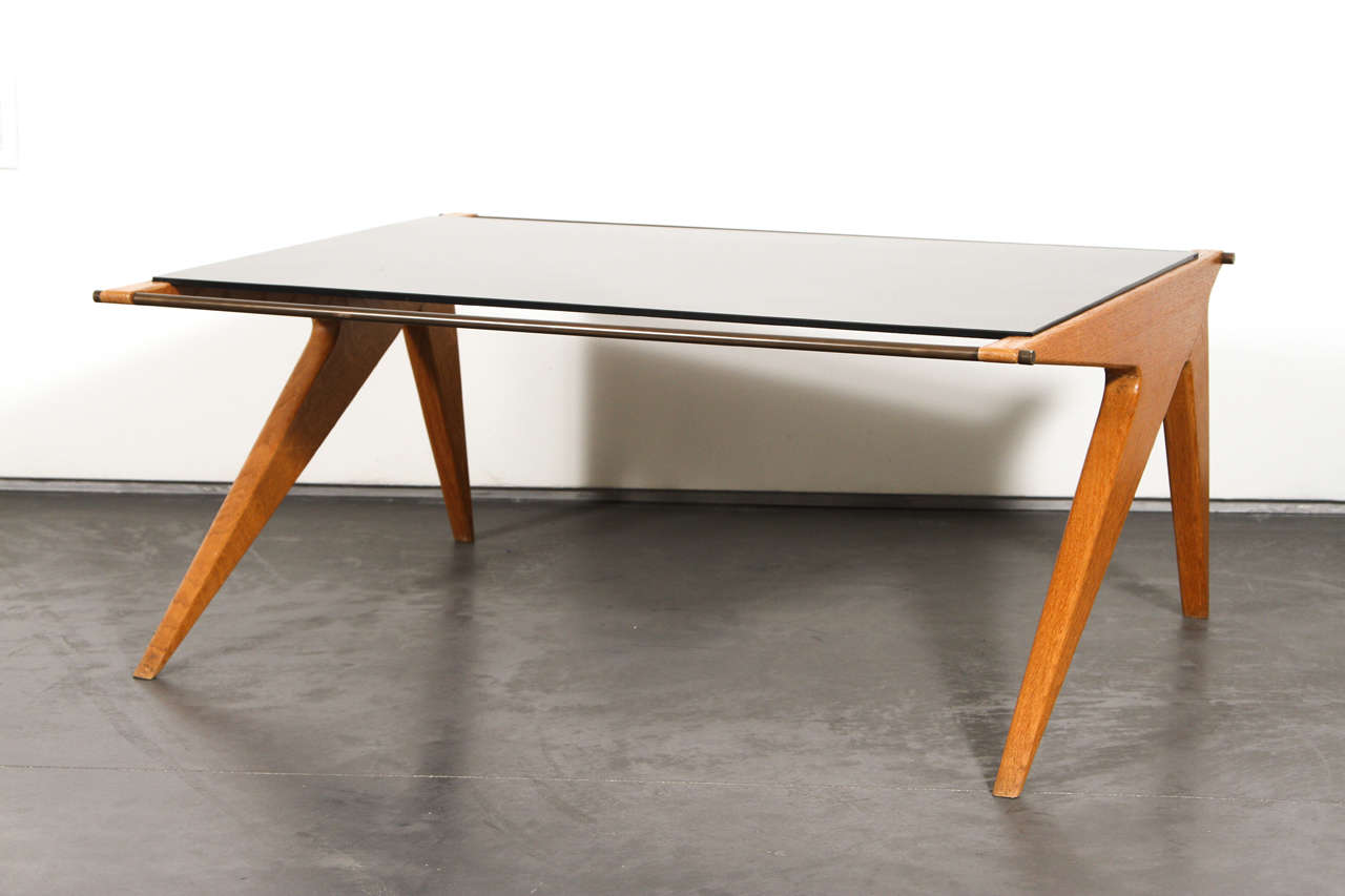 Mid-Century Modern Louis Paolozzi Coffee Table For Sale